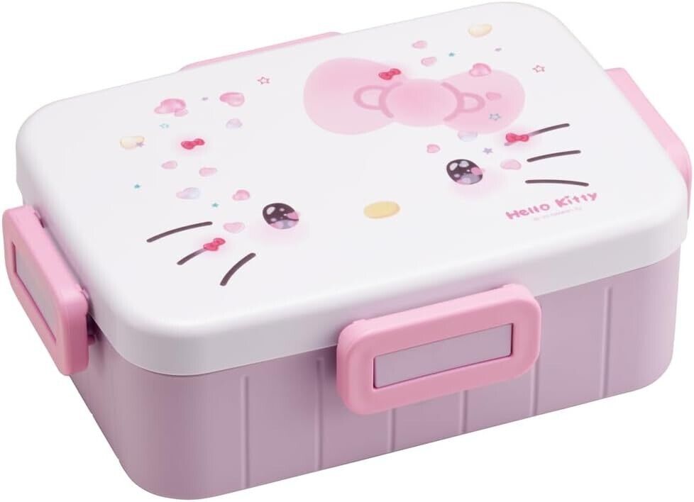 Skater Sanrio Hello Kitty 50th Bento Box Lunch Box 650ml NEW JAPAN