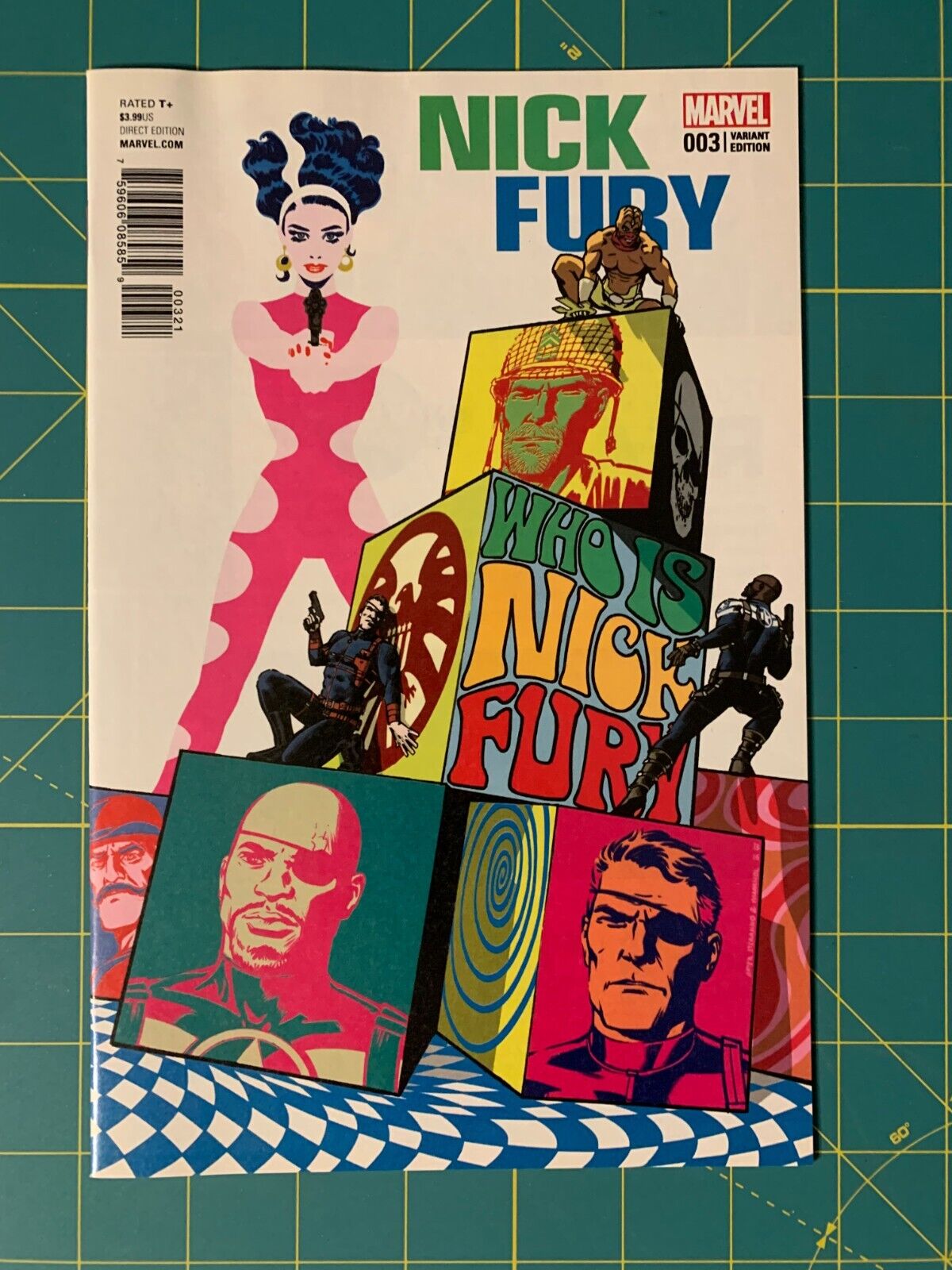Nick Fury #3 - Aug 2017 - Limited 1:25 Incentive Variant - (074A)