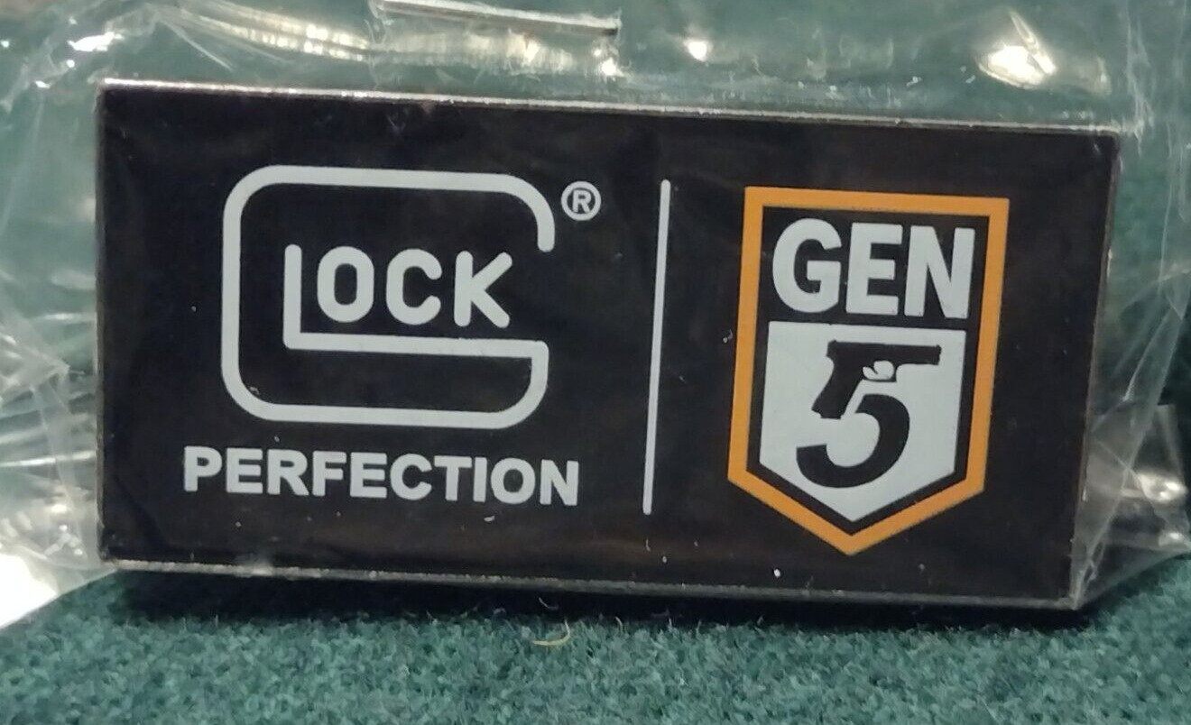 GLOCK PERFECTION GEN5 Handguns Firearms Pistols Hat Pin SHOT-SHOW NEW NIP