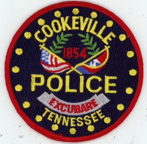 TENNESSEE TN COOKEVILLE POLICE NICE SHOULDER PATCH SHERIFF