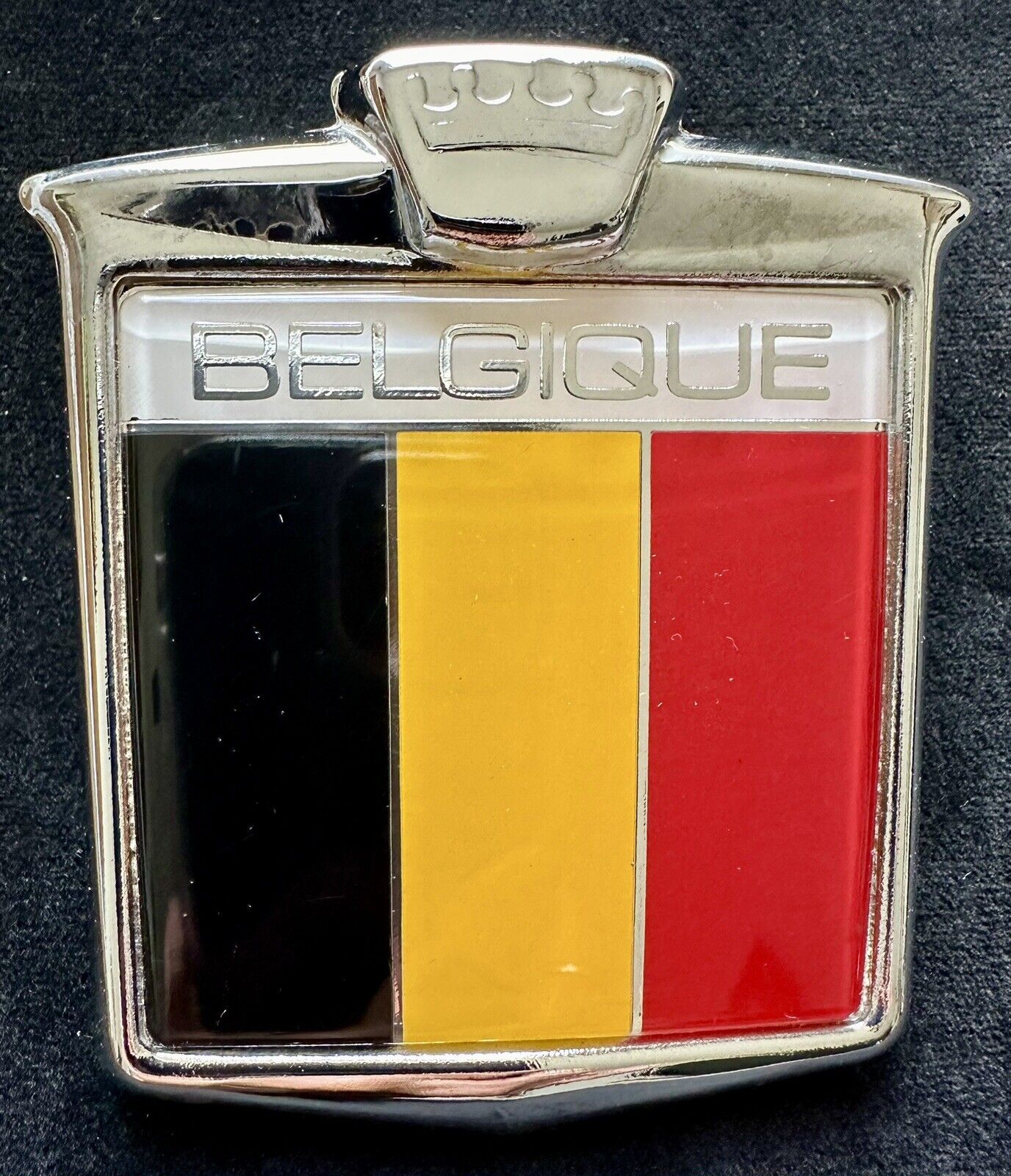 Vintage Enamel Automobile Belgium \