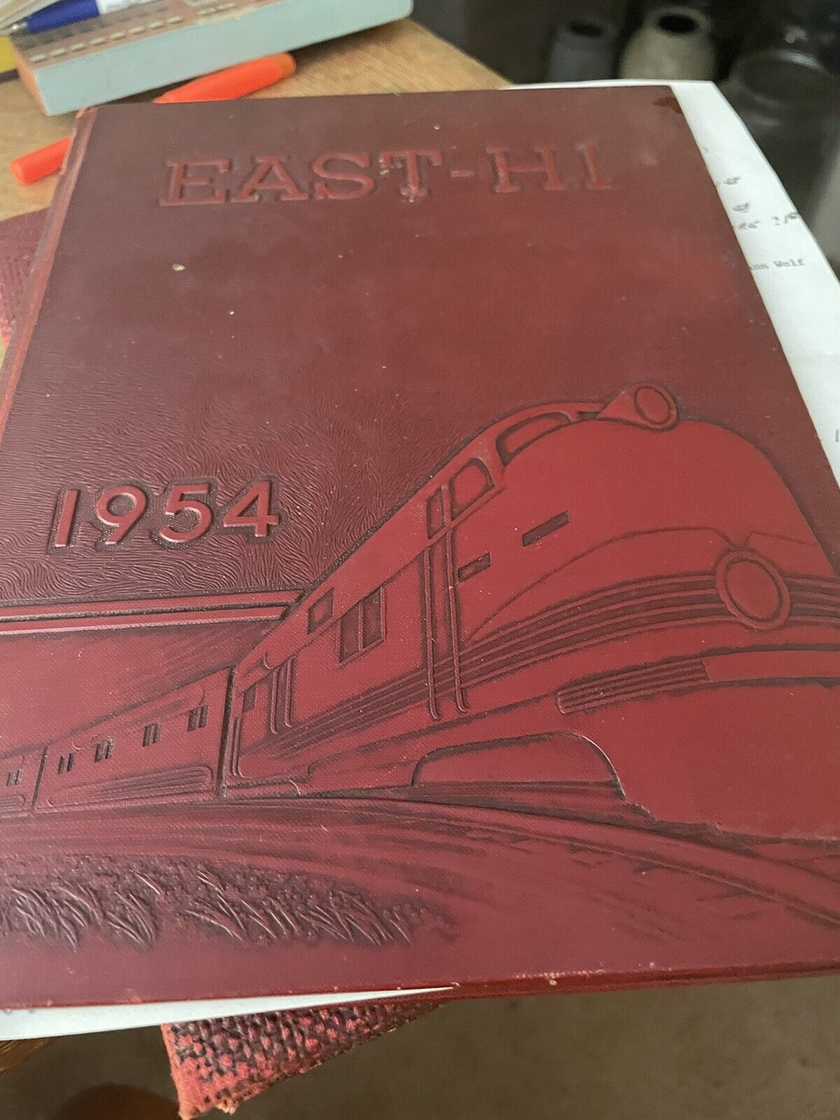 1954 East Hi Huntington East High School yearbook WV WVA