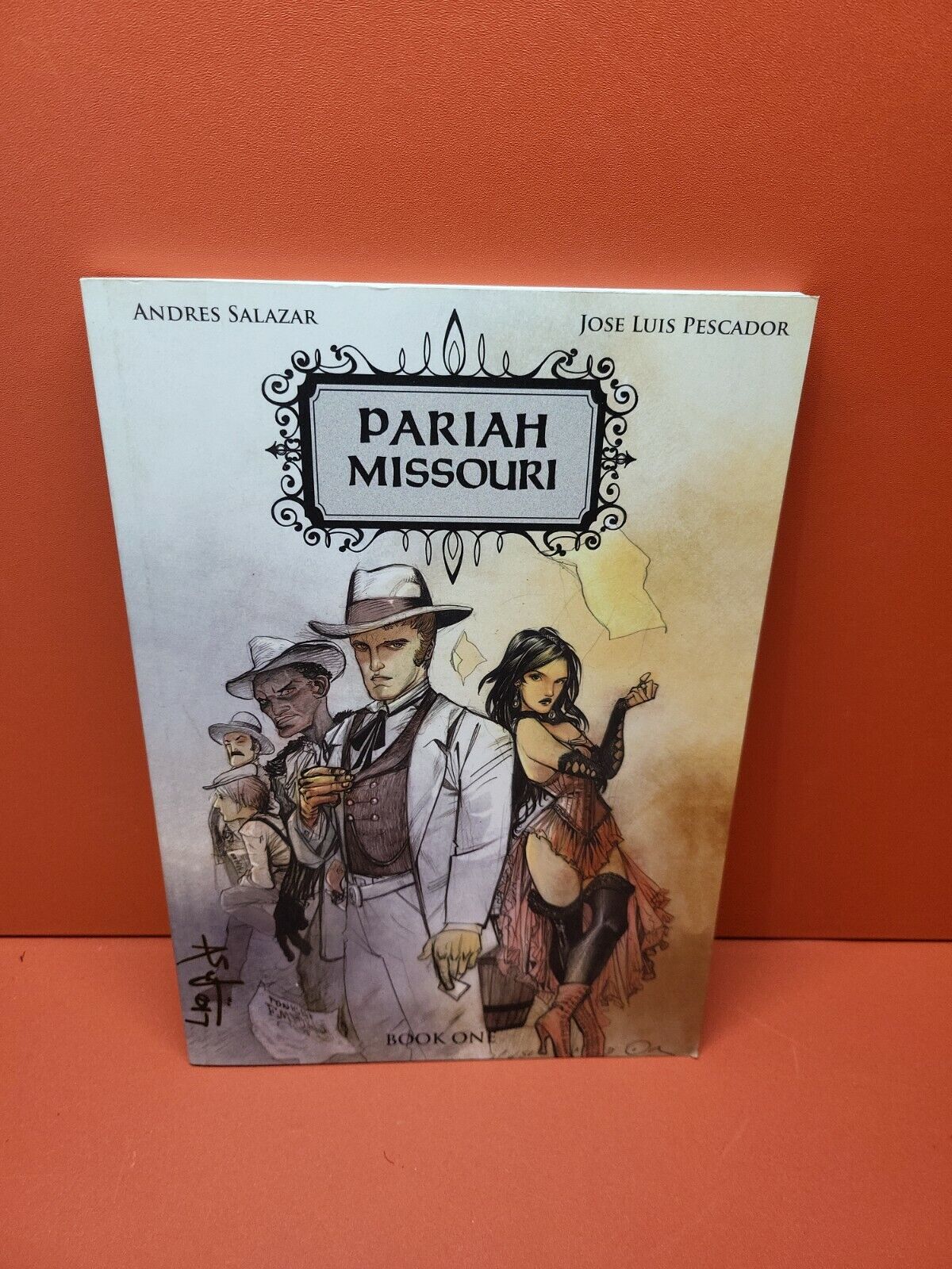 Pariah Missouri Book One by Andres Salazar (Trade Paperback, 2013) Signed 