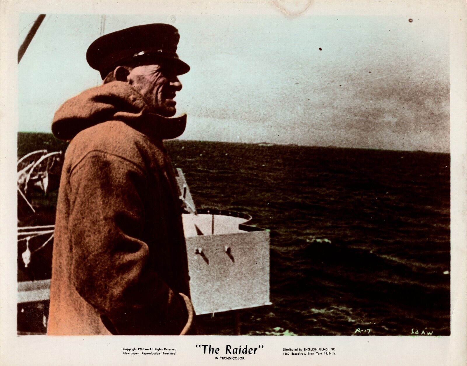 Unknow Actor in The Raider (1945) 🎬⭐ Original Vintage Movie Scene Photo K 336