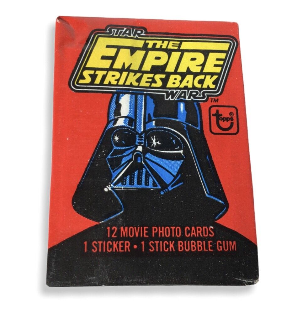 1980 Topps STAR WARS THE EMPIRE STRIKES BACK Series 1 Cards Red Wax Pack SEALED