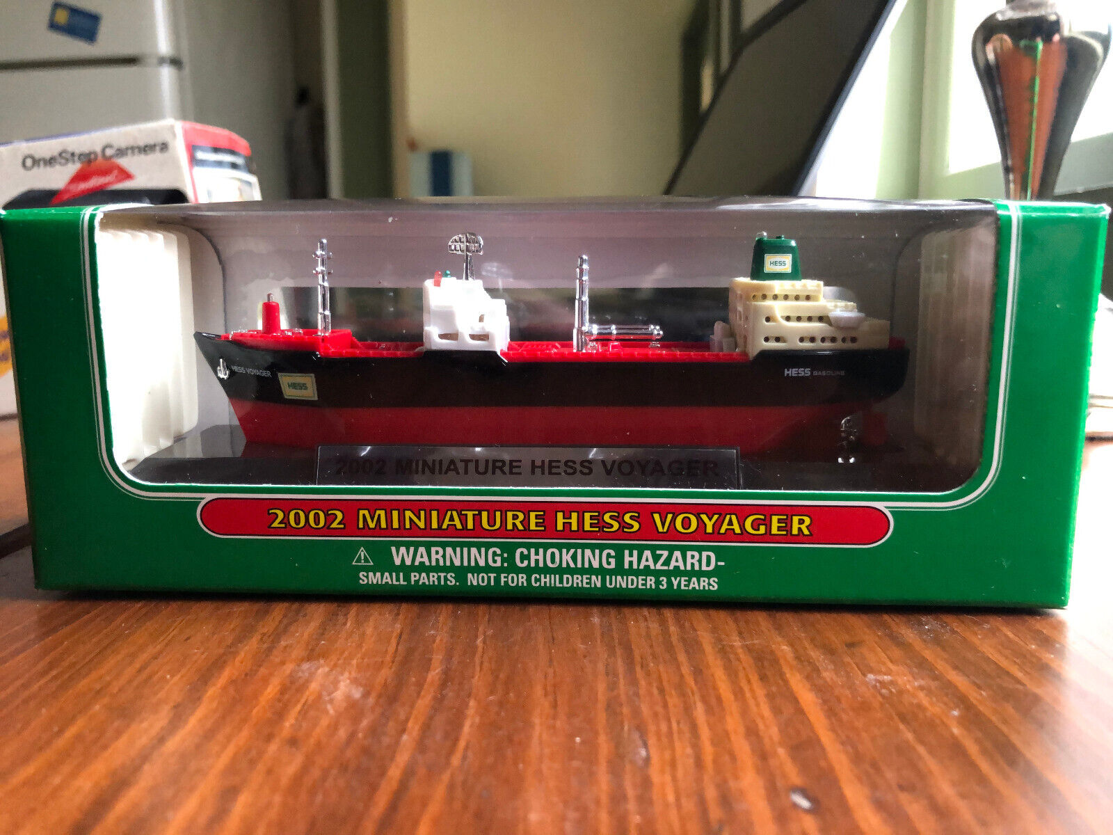 2002 Miniature HESS Voyager Boat NIB New in Box