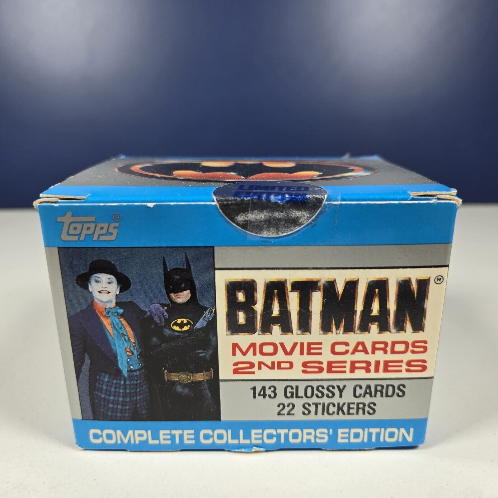 1989 Batman Movie Cards 2nd Series Complete Collectors\' Limited Edition Set