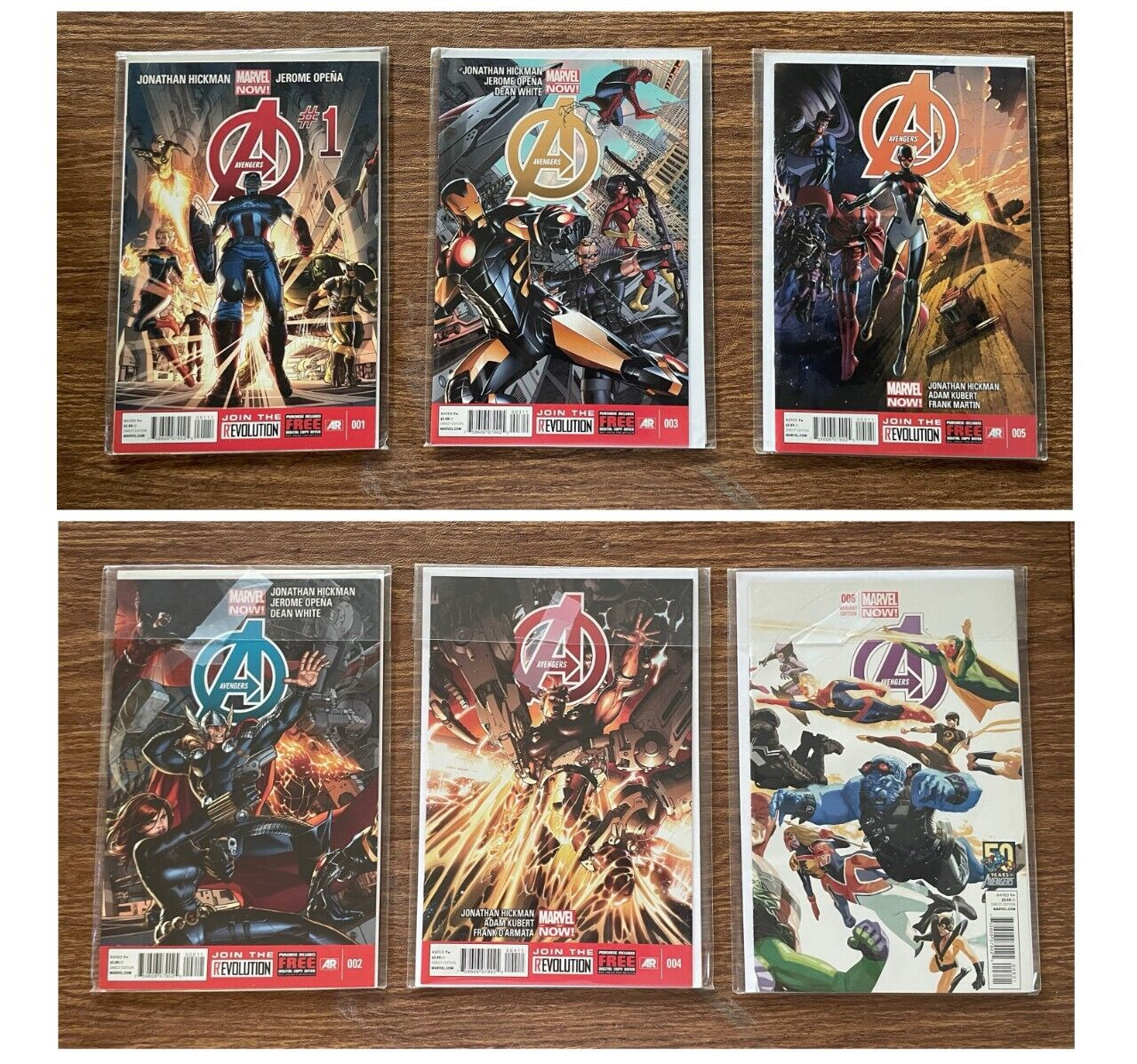 Avengers (2012) issues #1-6 by Jonathan Hickman, 1st Arc: \