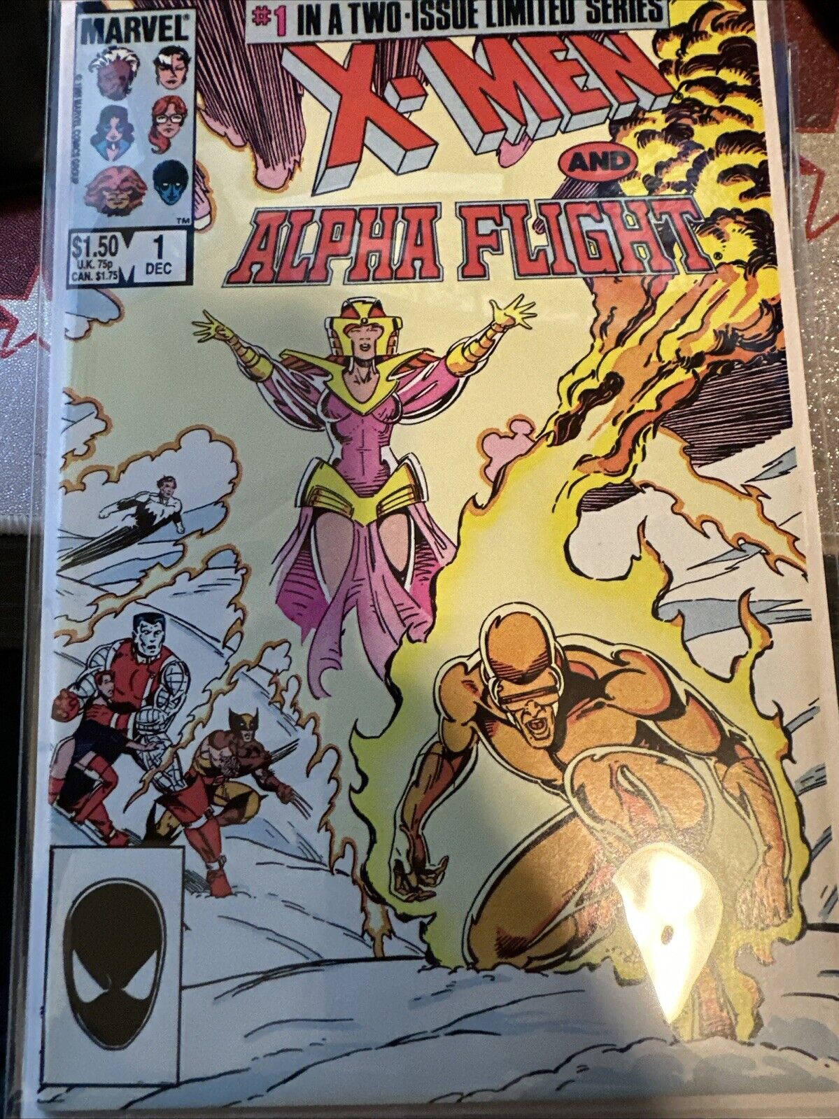 X-Men/Alpha Flight #1  - 1985 series Marvel comics NM Full description below [v\