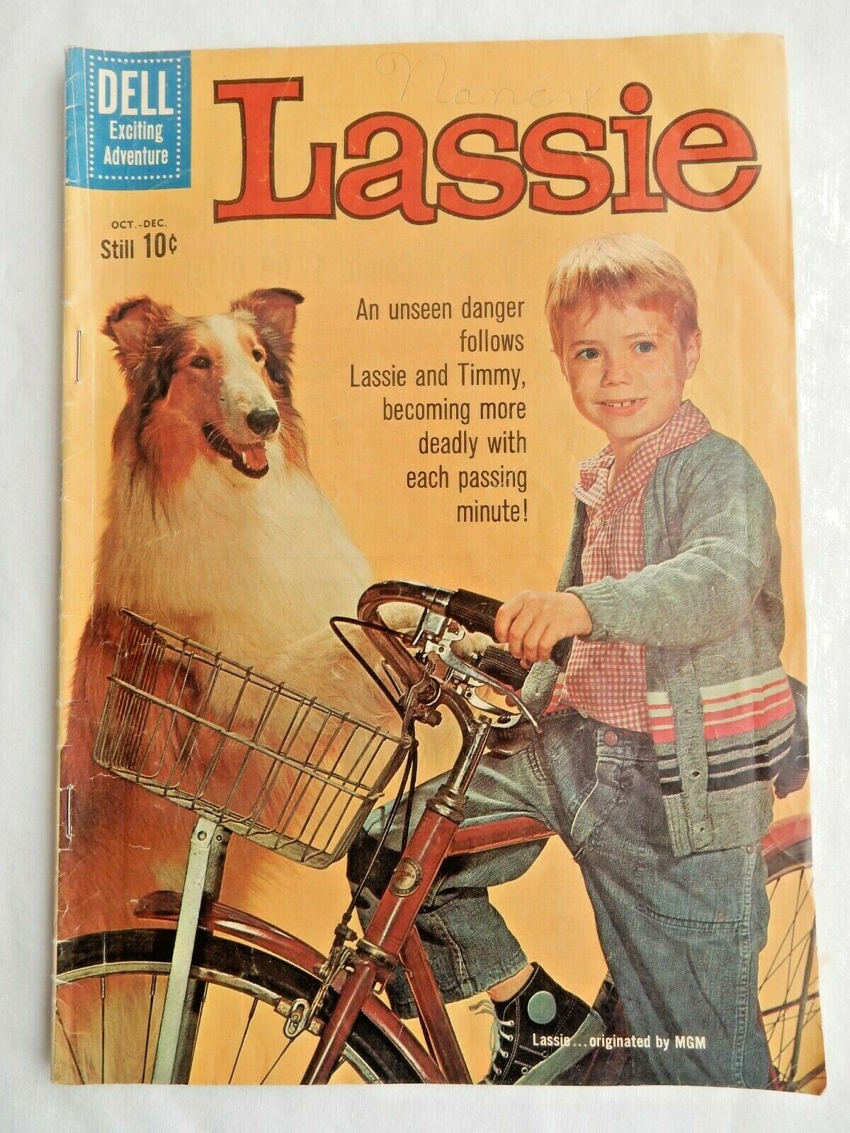 Lassie-Volume 1, Number #51, Oct.-Dec.1960-Dell Comic-MGM TV Show-Good Condition