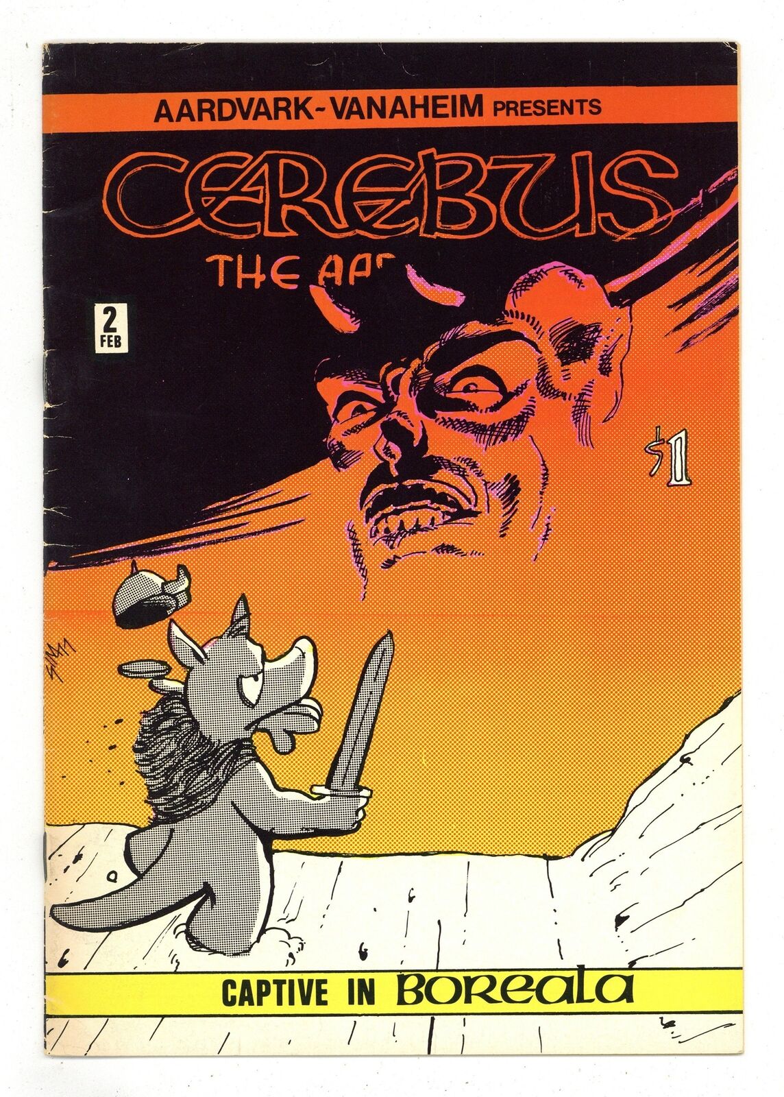 Cerebus #2 VG/FN 5.0 1978