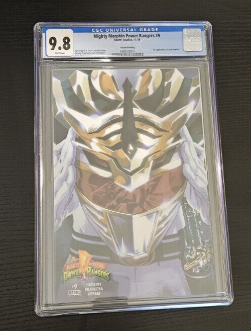 MIGHTY MORPHIN POWER RANGERS #9 JAMAL CAMPBELL VARIANT 2ND PRINTING CGC 9.8