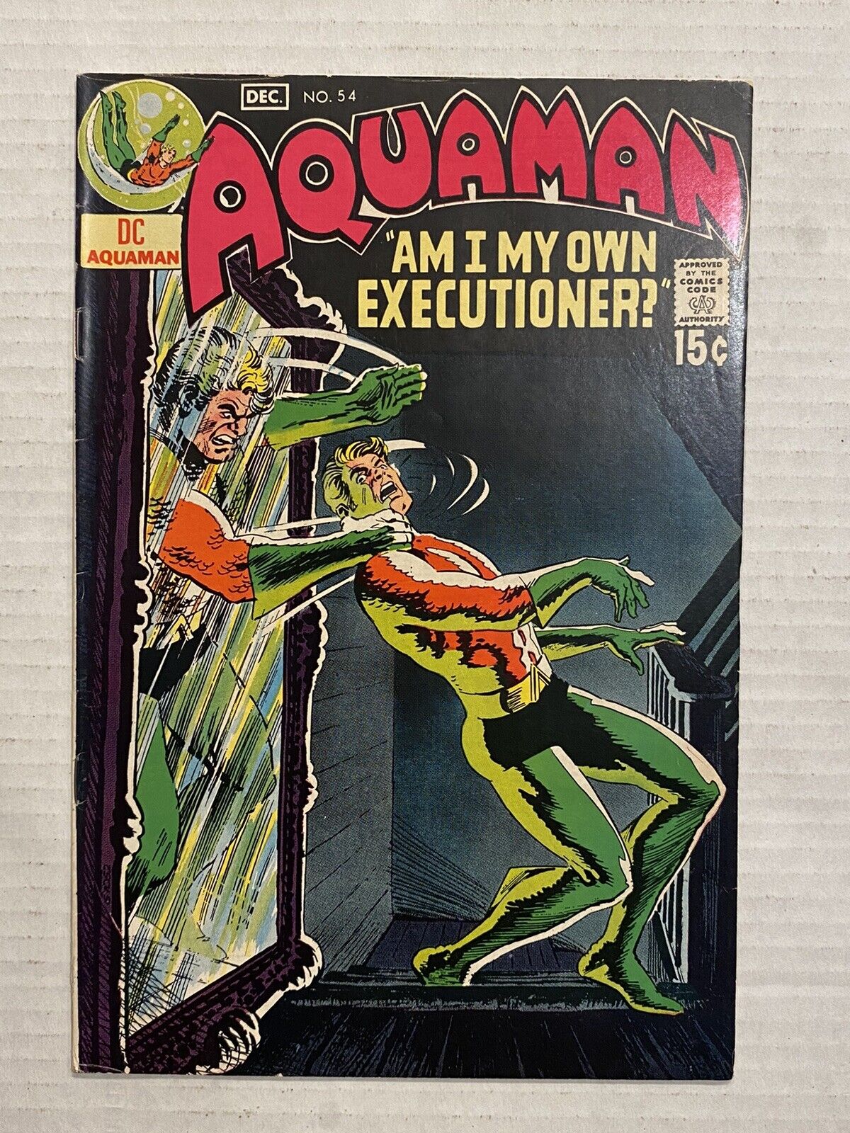 Aquaman #54 DC Comics 1970 -NICK CARDY COVER EARLY BRONZE AGE