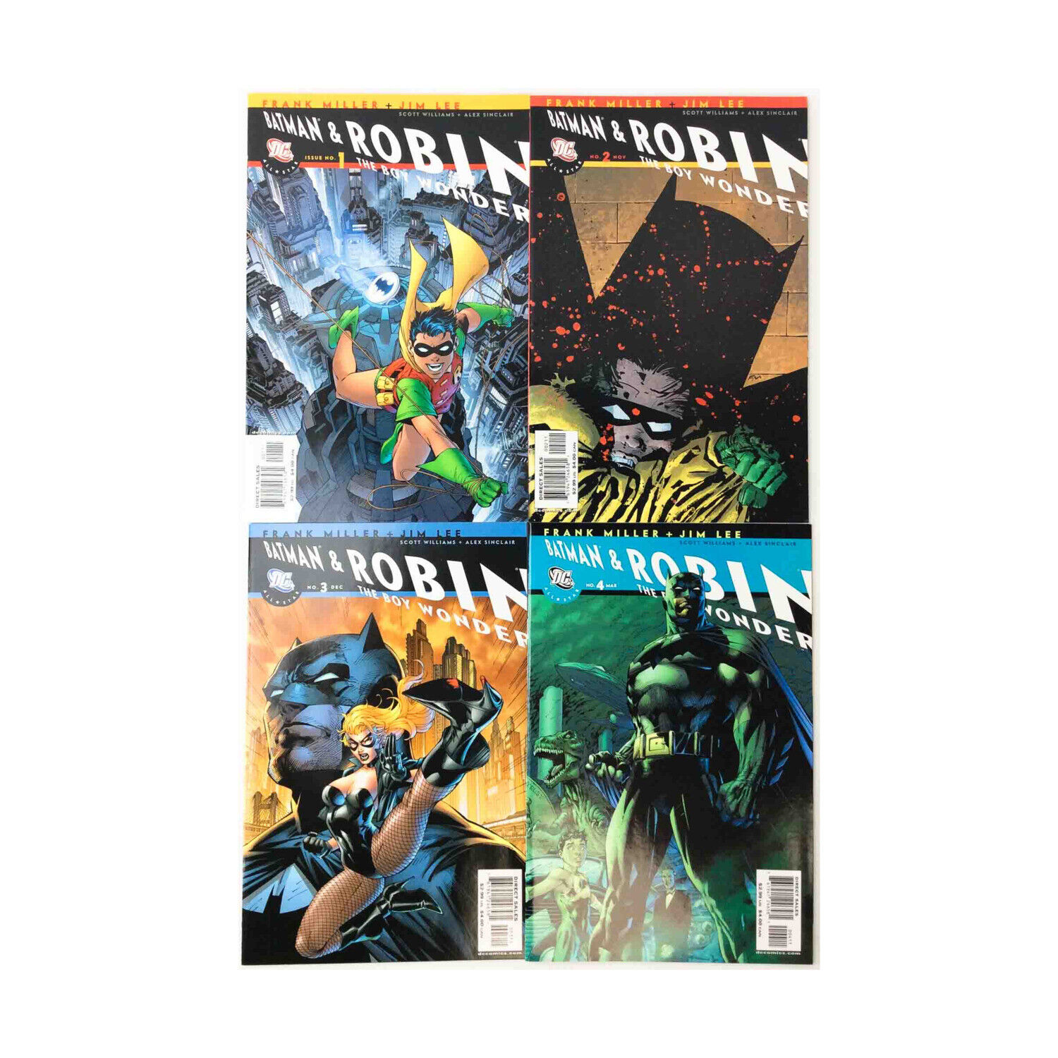 DC Novels & Comics Batman and Robin the Boy Wonder Collection - Issues #1-4 EX