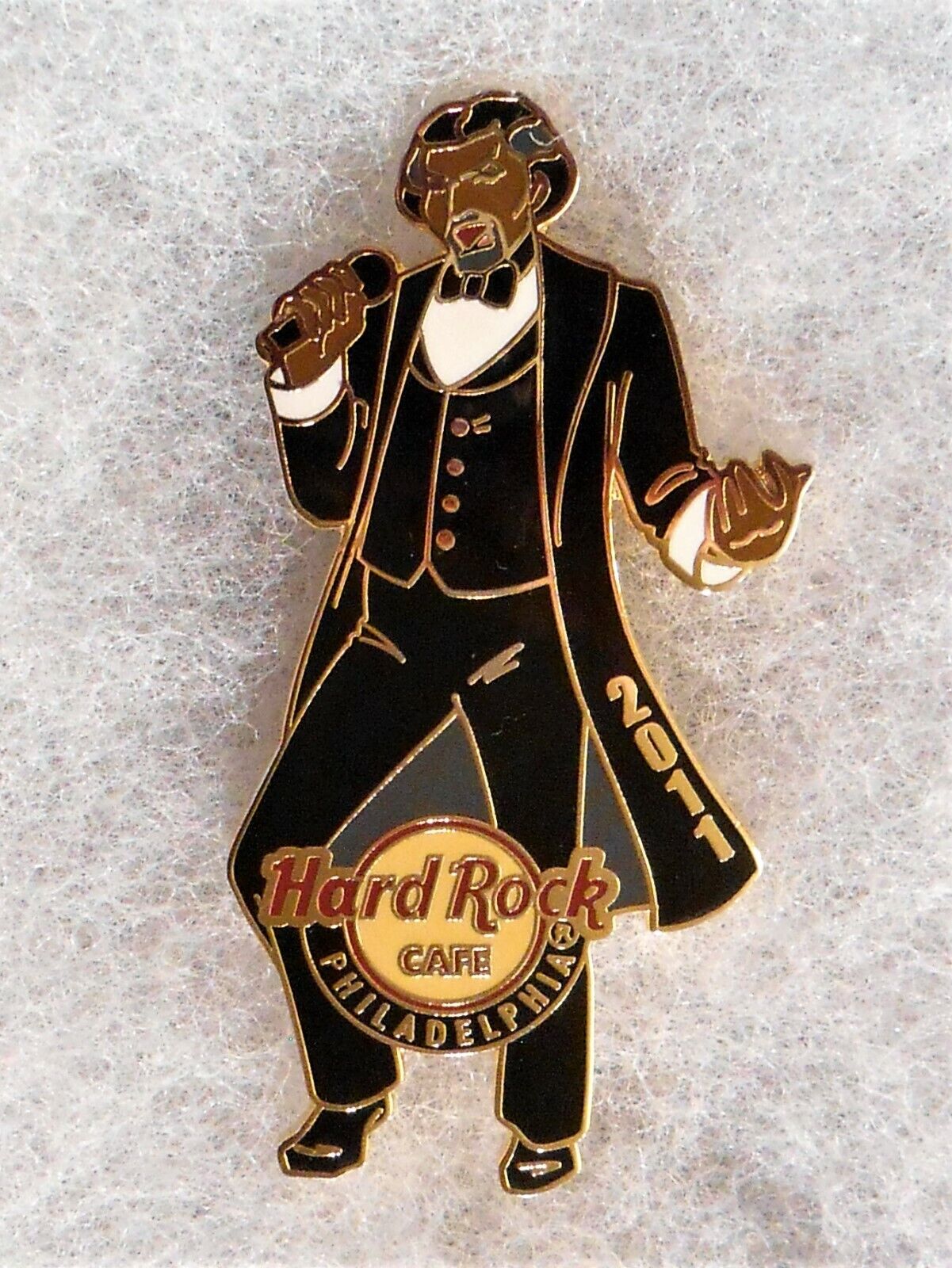 HARD ROCK CAFE PHILADELPHIA HISTORIANS OF ROCK FREDERICK DOUGLASS PIN # 61675
