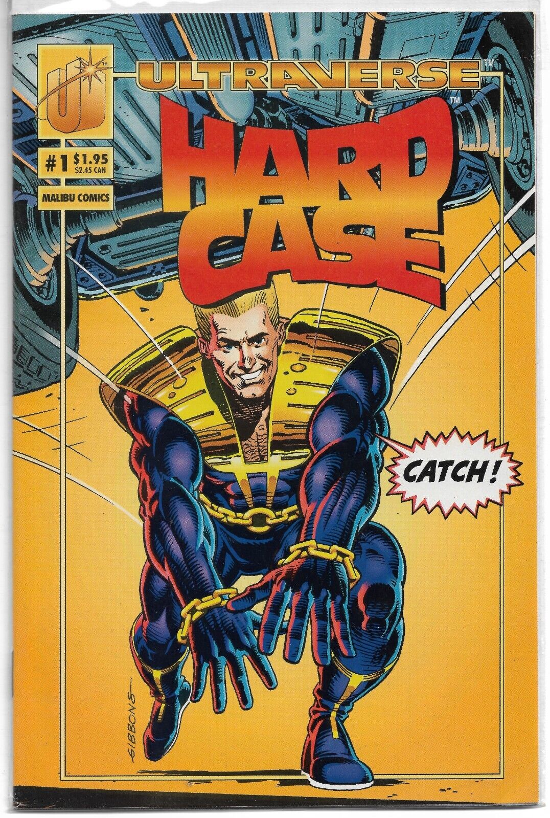 HARDCASE  #1  - 1993  Malibu Comic Ultraverse