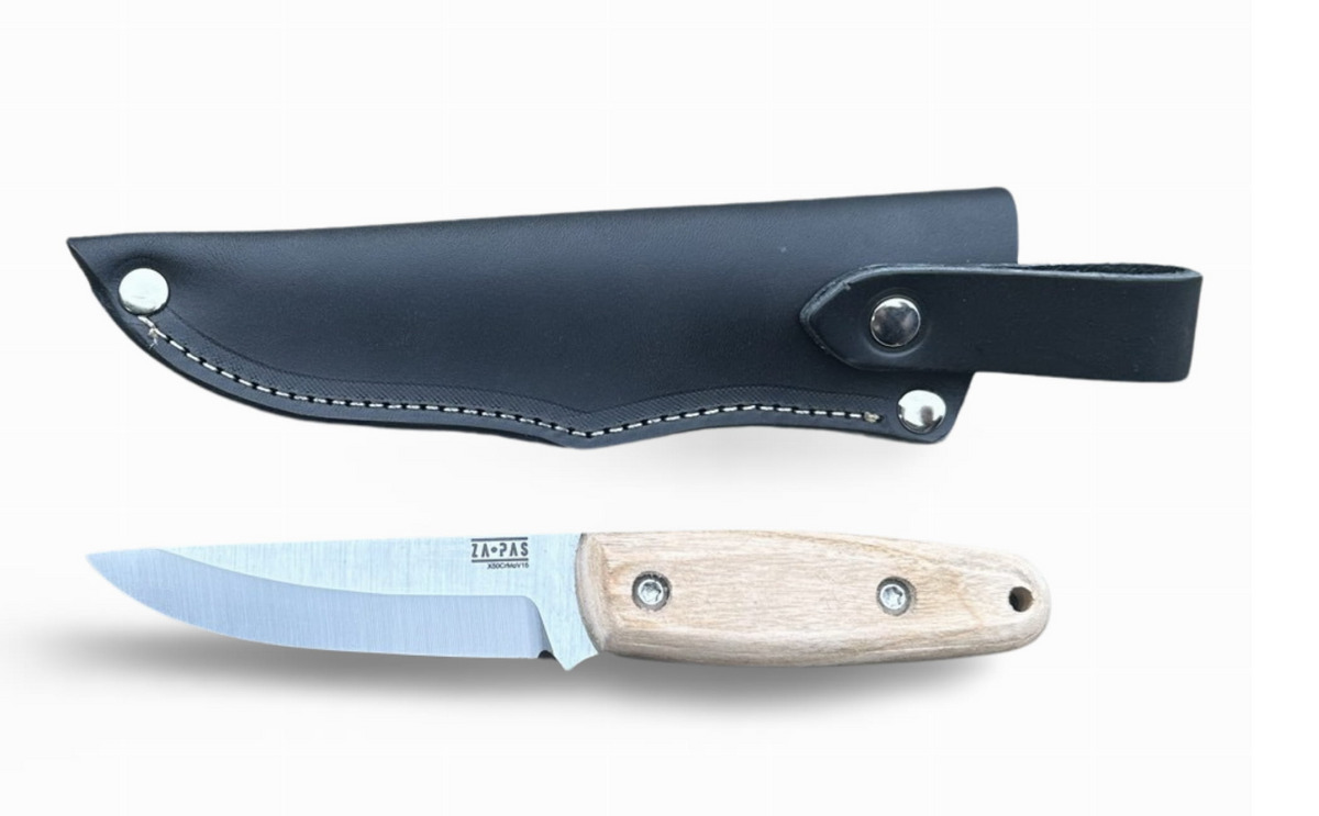 Za-Pas Knife Modern Pukko XS Ash Wood X50CrMoV15 (PK-J-X50)