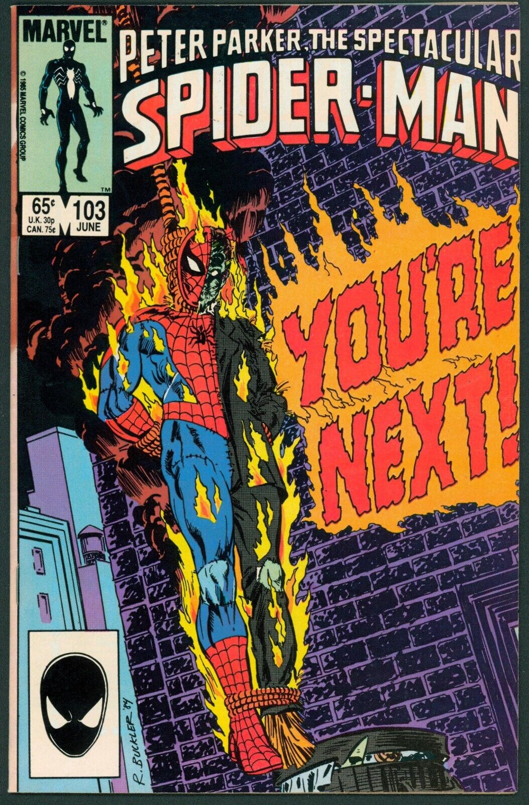 Spectacular Spider-Man 103 NM 9.4 Marvel 1985