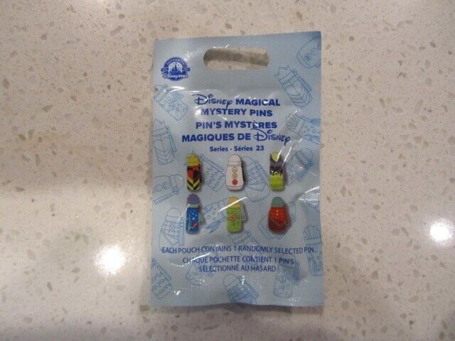 Disney Parks Magical Mystery Collectible Pin Pack Series 23 NEW Bag + Free Gift