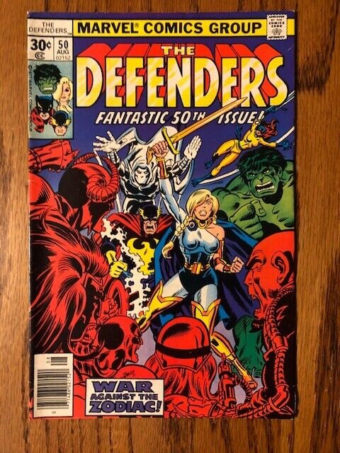 Defenders #50 (Newsstand) (1977) MARVEL LOW GRADE