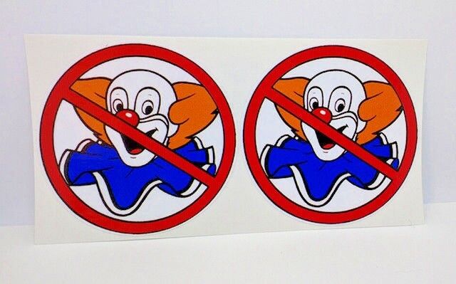 Pair of NO BOZOS Vintage Style DECALS, 3 Inch, Vinyl STICKERs, rat rod, racing