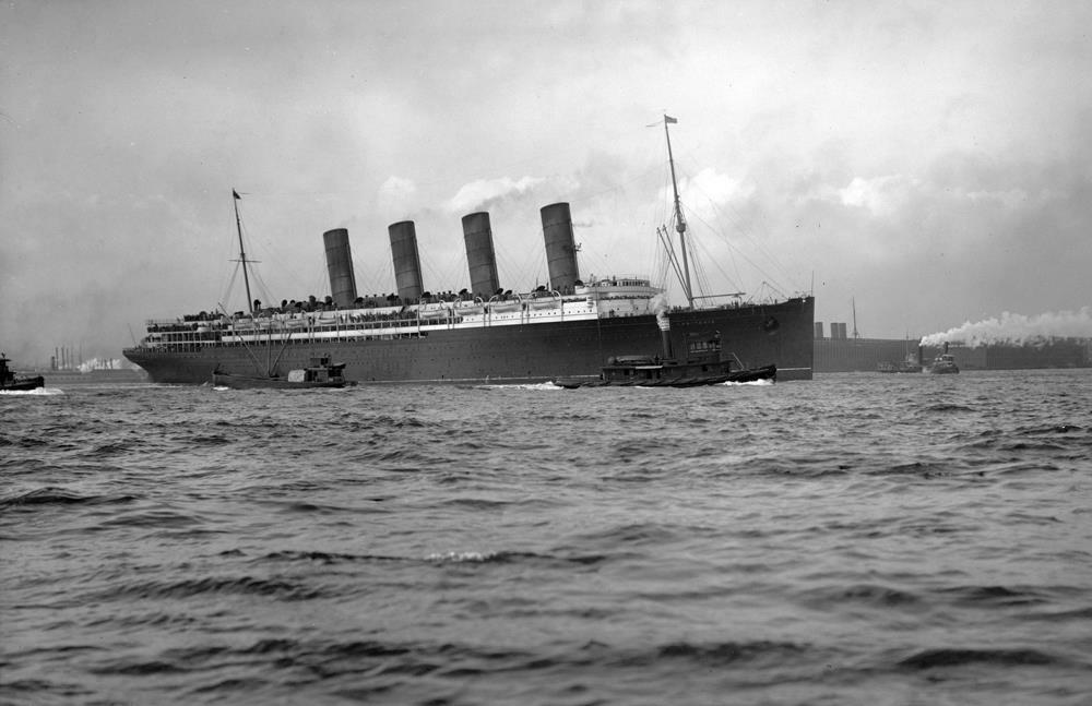 1900-1910 The Lusitania, New York Old Photo 11\