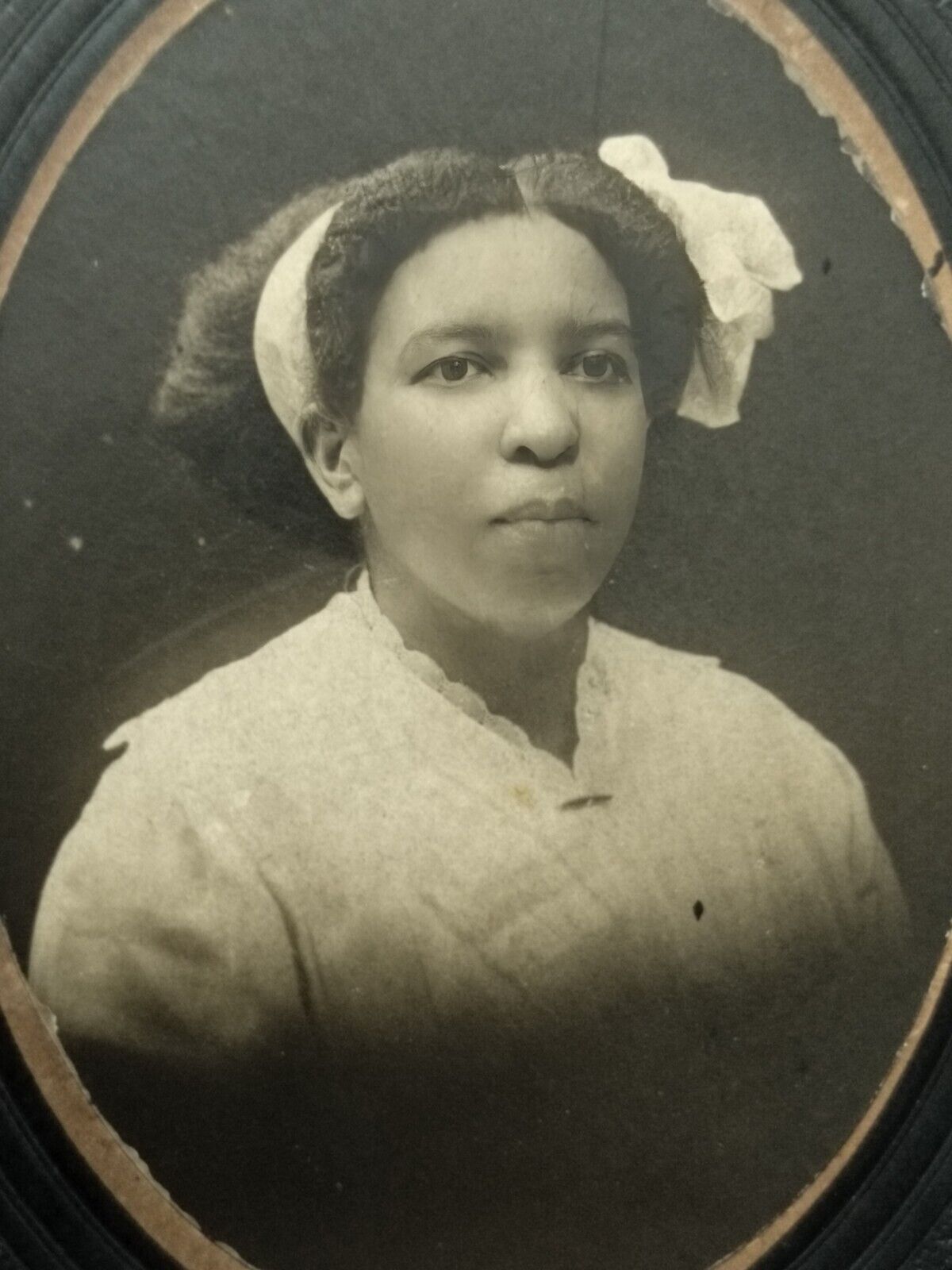 Cabinet Card African American Woman New York Photographer