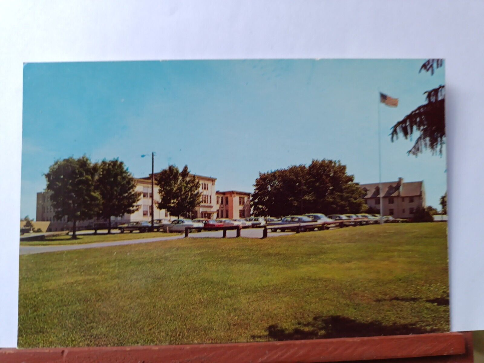 VTG Postcard. Marlboro Hospital In Marlborough Massachusetts. 1960s (N12)