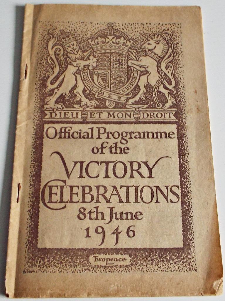 Victory Celebrations 1946 Official Programme