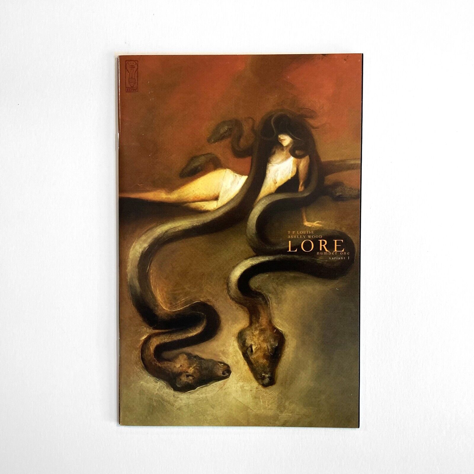 LORE #1 Variant Cover 1, NEAR MINT, EXTREMELY RARE Ashley Wood, TP Louise, IDW