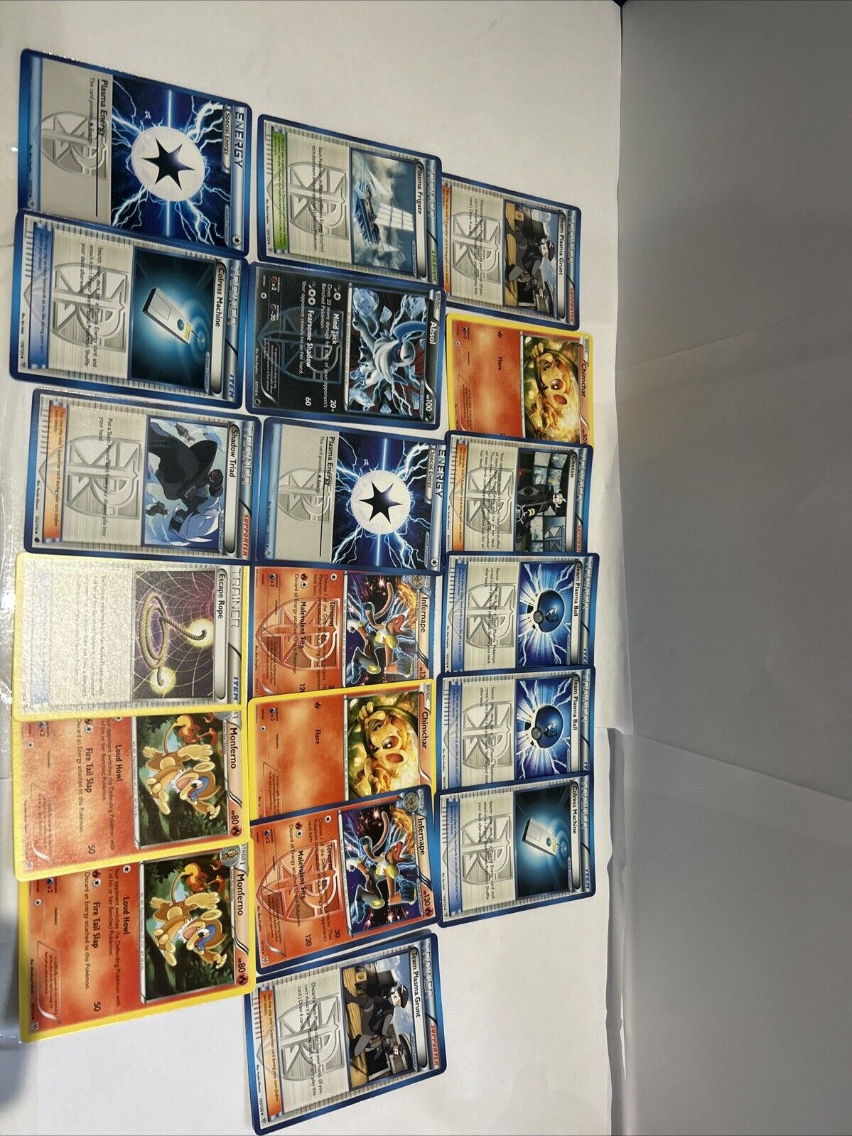 POKEMON CARD Team Plasma Bundle 19x Cards Includes Absol - POKEMON TCG CC