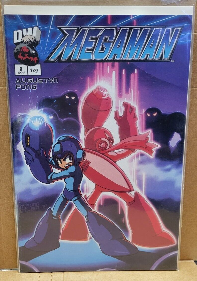 Megaman #3 (2003, DW/Dreamwave) Comic Book Based on Capcom Video Game