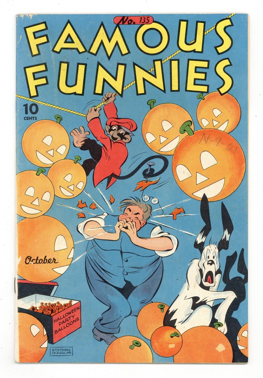 Famous Funnies #135 VG/FN 5.0 1945