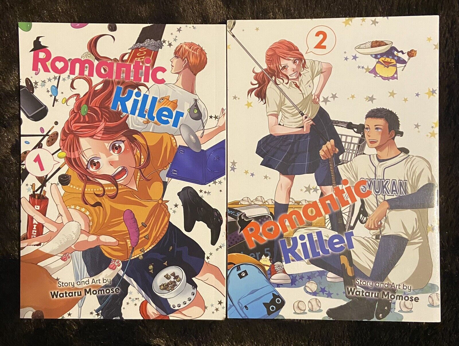 New Viz Media Wataru Momose Romantic Killer English Manga, Volumes 1 & 2