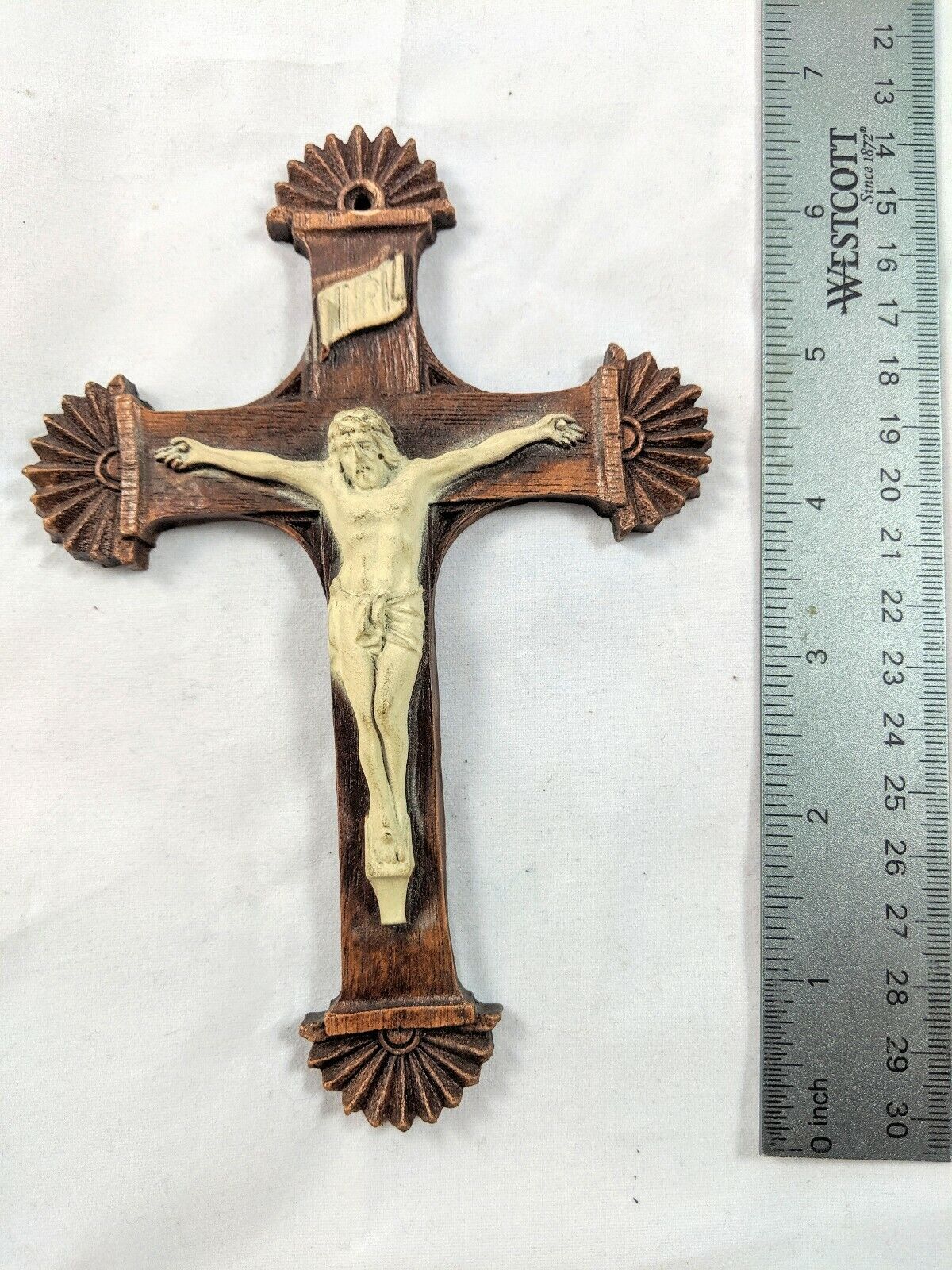 Vintage Medium-Size INRI Crucifix