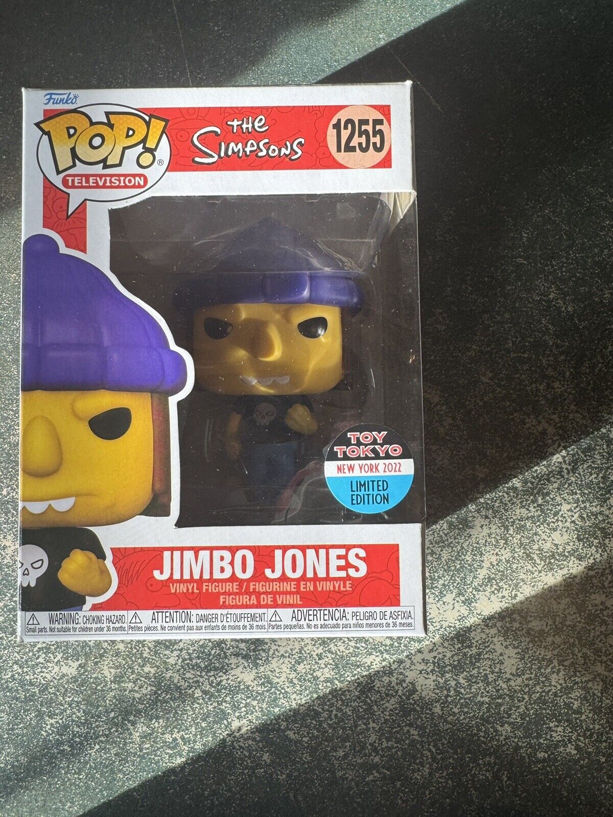 Jimbo Jones Funko Pop #1255 Simpsons Toy Tokyo NYCC Exclusive