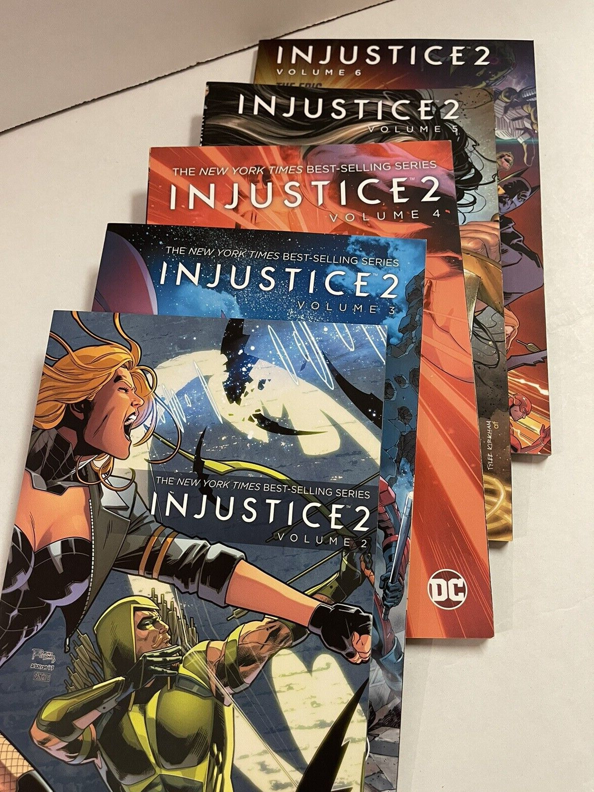 Injustice 2 Trade Paperback Lot of 5 Volumes- 2-6 (2, 3, 4, 5, 6)
