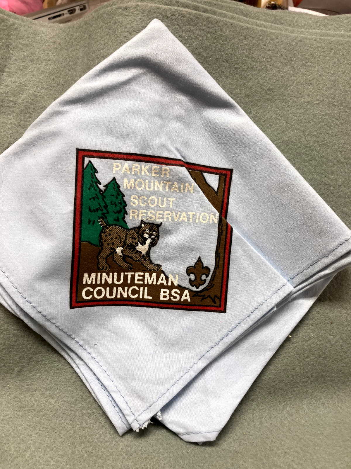 (124) Boy Scouts - Parker Mountain Scout Reservation - Minuteman Council necker