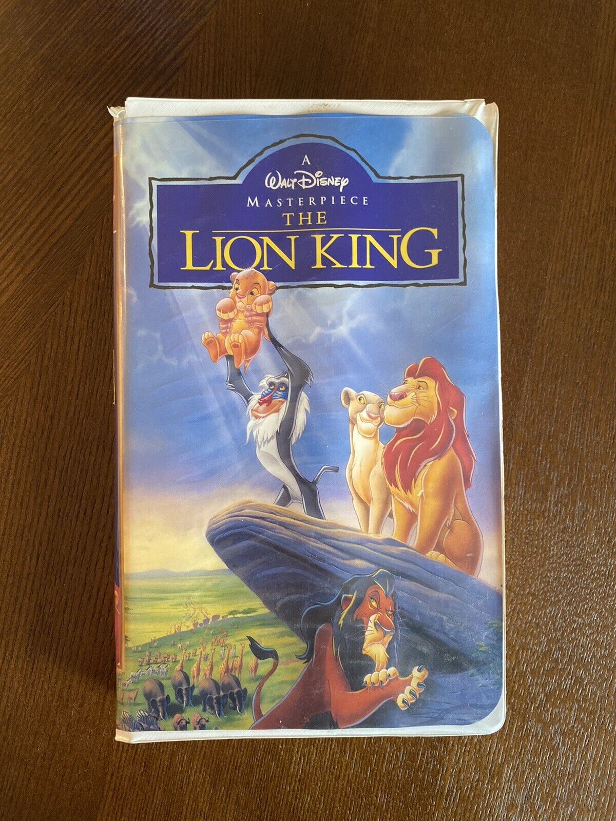 ORIGINAL  RARE  THE LION KING VHS (WALT DISNEY MASTERPIECE COLLECTION) 1994