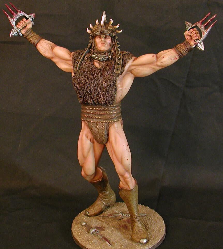 CONAN pitfighter 1/6 scale almost 14 in resin model SHAWN NAGLE