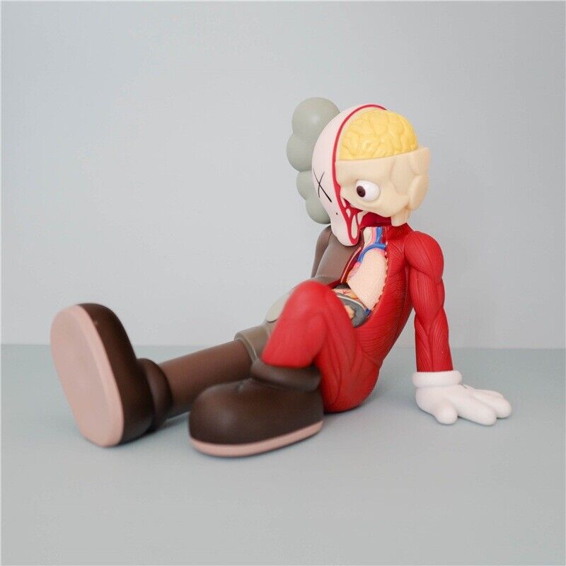 KAWS Resting Place Companion Flayed Open Brown 22cm