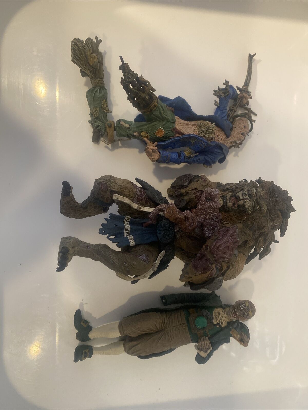 Lot Of 3 Mcfarlanes Monsters Series 2 Twisted Land Of Oz Action Figures BROKEN