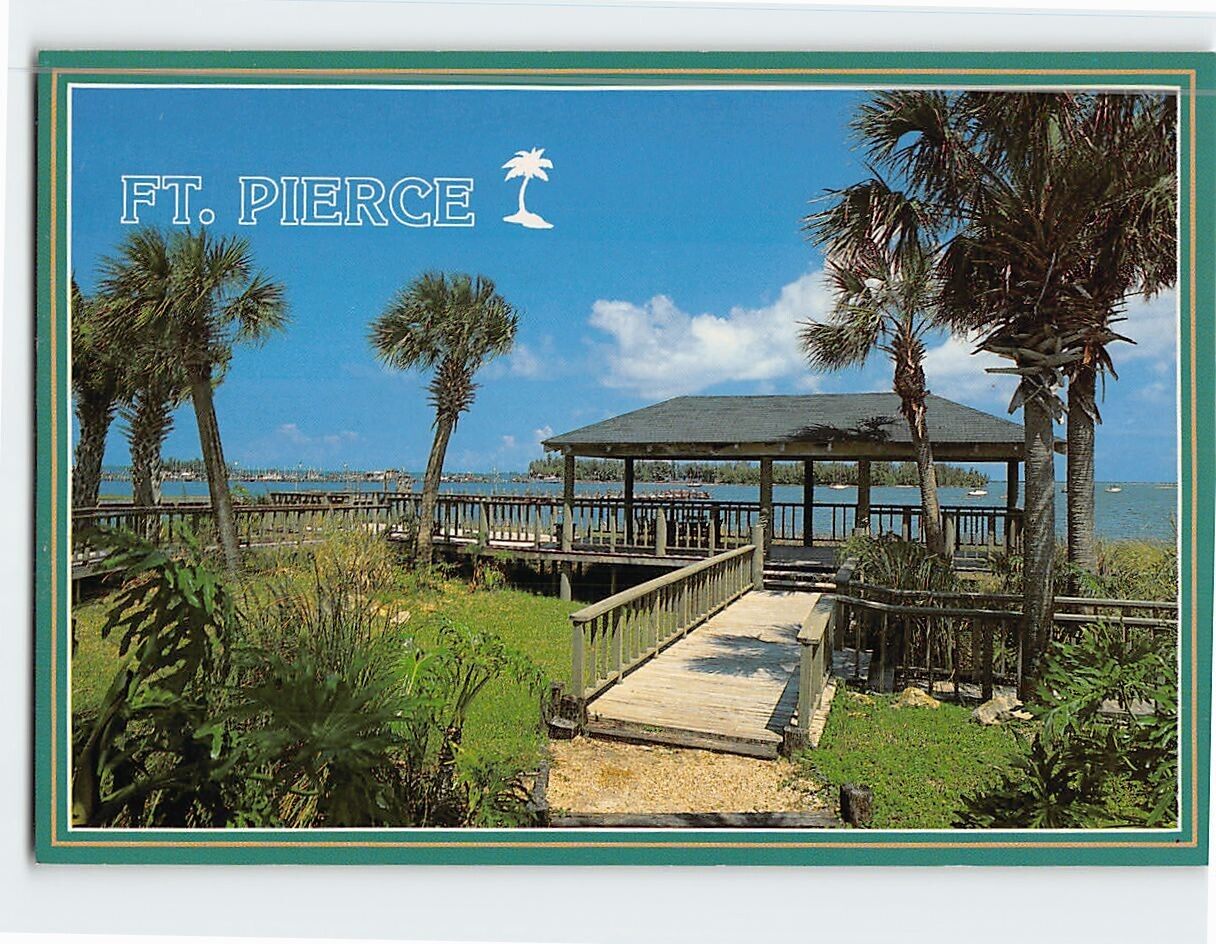 Postcard Beautiful Fort Pierce Florida USA