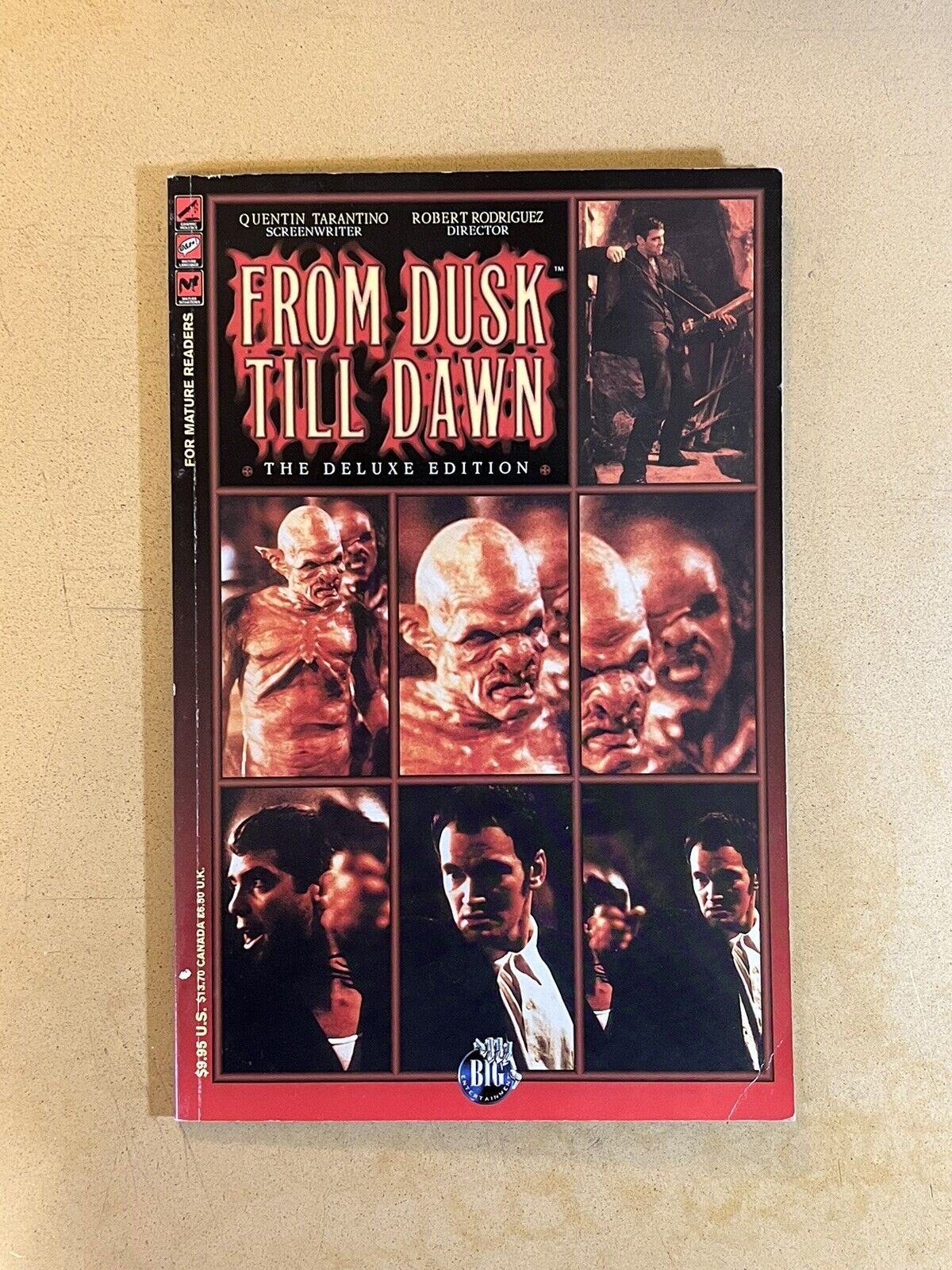 From Dusk Till Dawn The Deluxe Edition Comic Adaptation Big Entertainment 1996