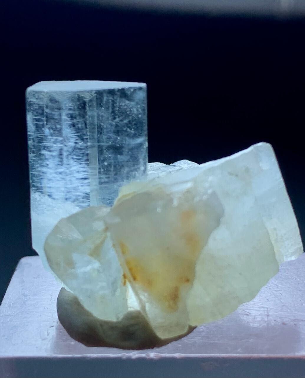 39 CTS Beautiful Amazing Aquamarine Crystals From Pakistan