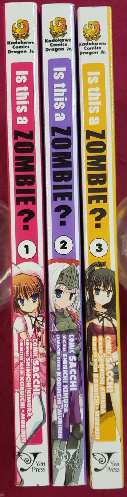 Is This A Zombie? Manga English New Vol. 1-3 Bundle Set of 3