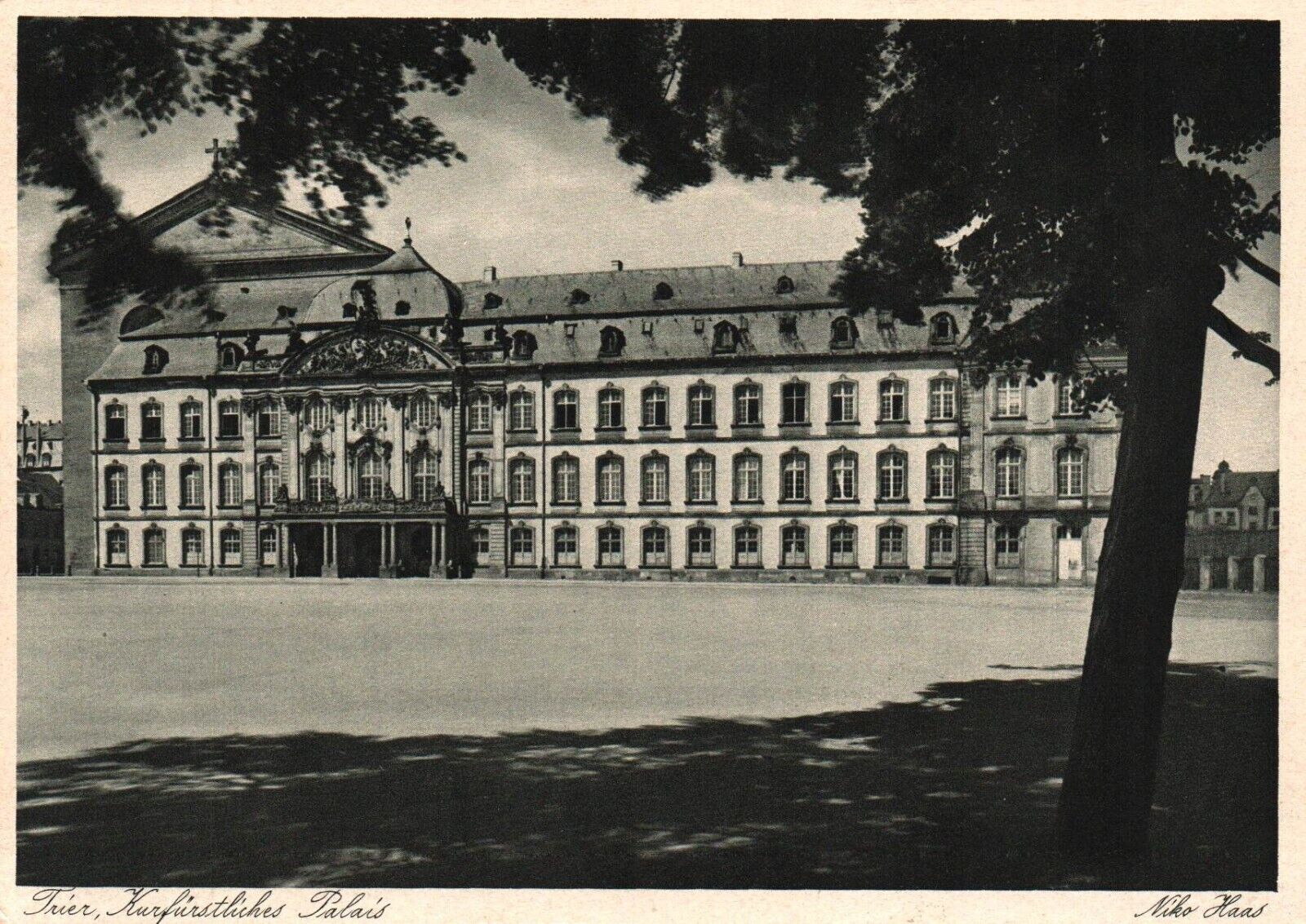 Electoral Palace Trier Photo By Niko Haas Vintage Postcard Unposted
