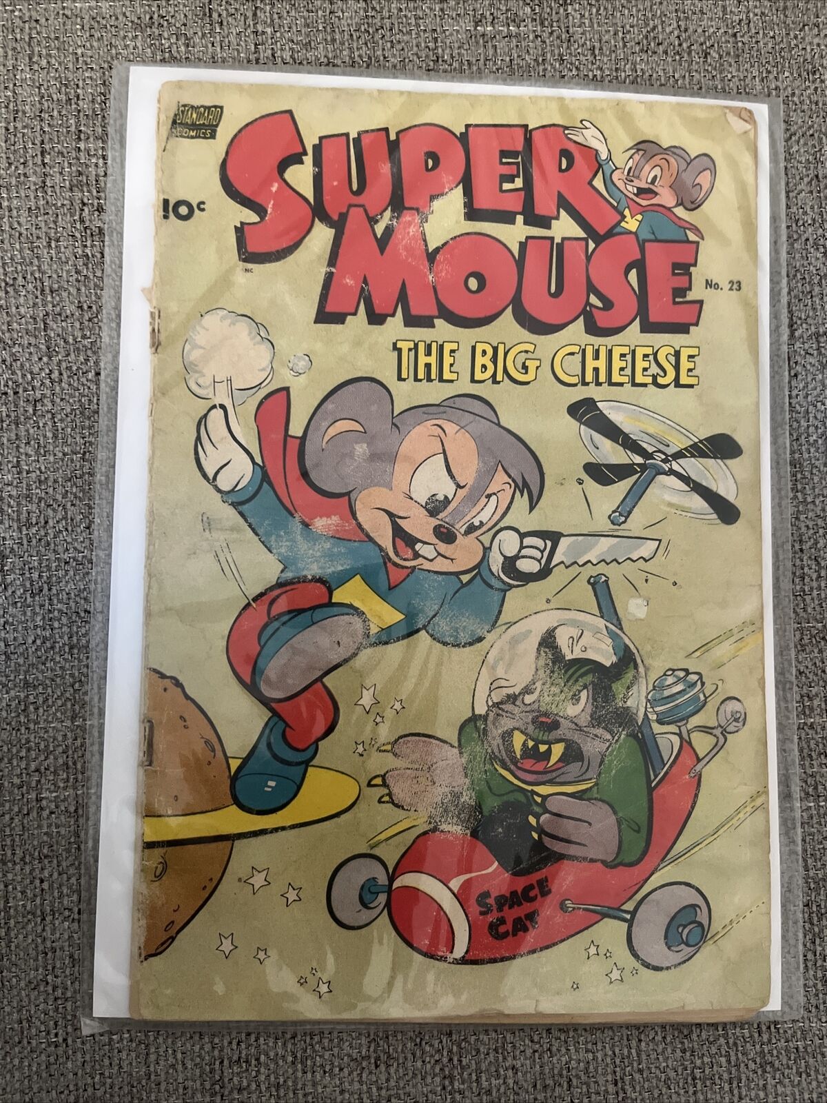 Super Mouse #23 (Milt Stein) Golden Age-Standard Comics {Generations}