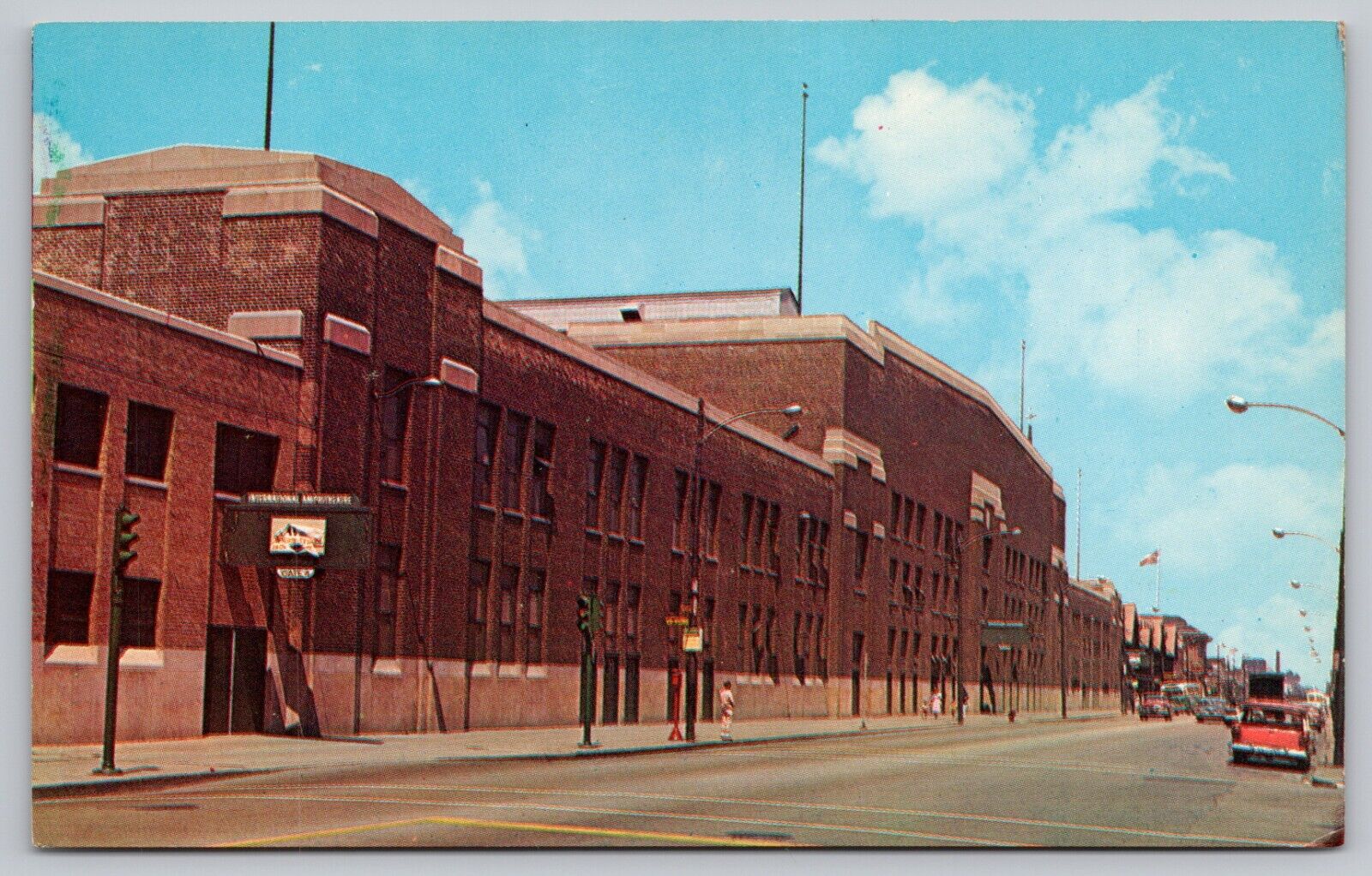 Postcard - Chicago Amphitheater - Chicago, Illinois - ca. 1950s, Unposted (M8e)