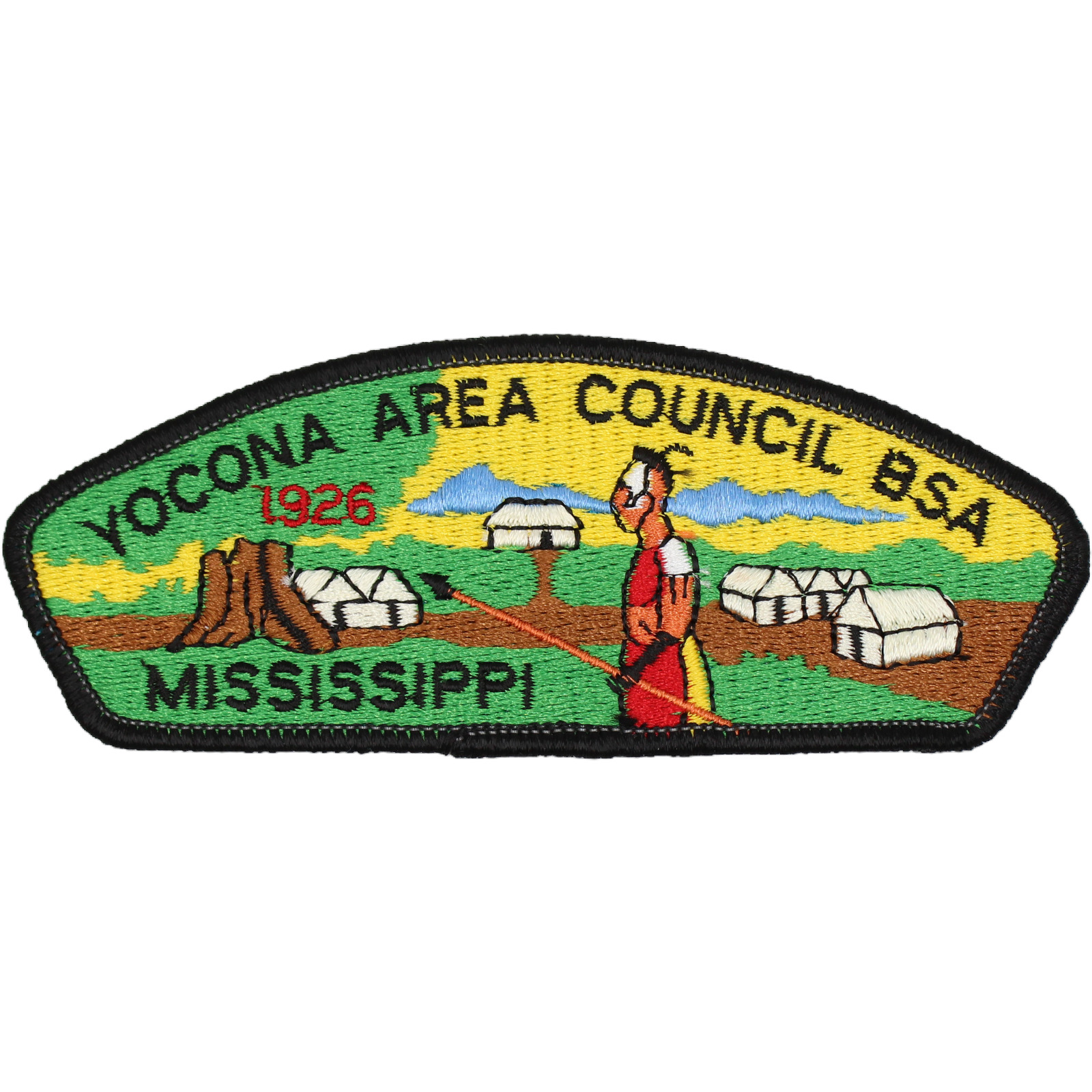 Yocona Area Council Shoulder Patch CSP Boy Scouts BSA Mississippi MS